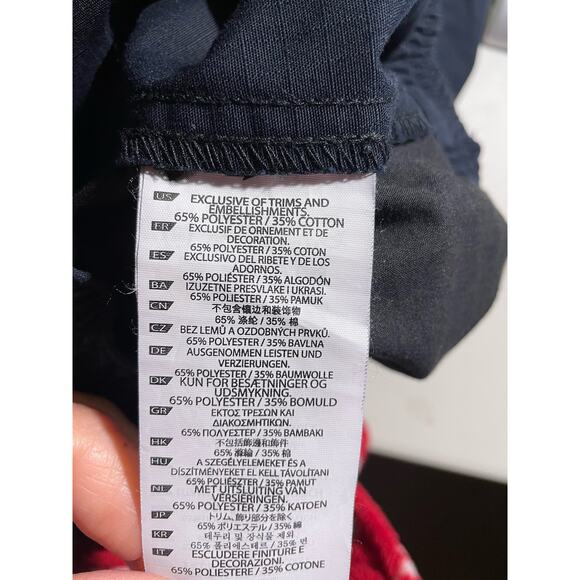 5.11 Tactical Ripstop Utility Double Knee Outdoor Navy Cargo Pants Women's Sz 8 - Picture 4 of 9